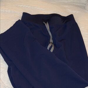 Figs livingston straight leg scrub pants xs navy